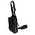 Borsa a tracolla Prada Black Saffiano Brique Nero - vista 4