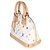 Louis Vuitton x Murakami White Multicolor Monogram Canvas Alma PM Bianco Multicolore - vista 3