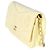 Chanel Yellow Frayed Denim Coco Wallet On Chain Giallo - vista 3
