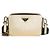 Borsa a tracolla Prada Gold Saffiano Travel Small Brique