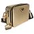Borsa a tracolla Prada Gold Saffiano Travel Small Brique - vista 4