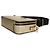 Borsa a tracolla Prada Gold Saffiano Travel Small Brique - vista 6