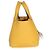 Hermès Jaune Ambre Celeste Clemence Eclat Picotin Lock 18 PM PHW Giallo - vista 2