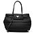 Borsa Tote Bomber Prada Tessuto nera Nero