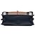 Borsa a tracolla Derby Macken Burberry House Check in tela blu e pelle - vista 3