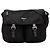 Black Prada Tessuto Zip Double Buckle Messenger Bag