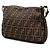 Borsa a tracolla Fendi Zucca Canvas Chef marrone - vista 2