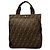 Borsa Shopping Fendi Zucca Canvas Marrone