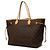 Borsa Tote Louis Vuitton Monogram Neverfull GM Marrone - vista 2