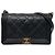 Borsa a tracolla Chanel Boy Flap Medium Quilted Calfskin Wild Stitch Nera Nero