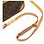 Borsa a tracolla Louis Vuitton Monogram Trocadero 30 Marrone - vista 8