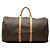 Sac de voyage Louis Vuitton Monogram Keepall 55 Marron