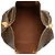 Sac de voyage Louis Vuitton Monogram Keepall 55 Marron - vue 4