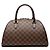 Brown Louis Vuitton Damier Ebene Ribera MM Handbag