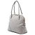 Borsa Tote Gucci Bree Dome Medium Guccissima Grigia Grigio - vista 2