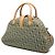 Diorissimo Canvas Double Saddle Bowler Bag Handtasche in Grün - Ansicht 2