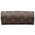 Bolso de mano Louis Vuitton Monogram Papillon Pochette Marrón Castaño - vista 3