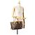 Borsa Tote Louis Vuitton Monogram Neverfull PM Marrone - vista 10