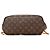 Borsa Tote Louis Vuitton Monogram Neverfull PM Marrone - vista 3