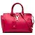 Autre Marque Borsa Satchel Classic Y Small in pelle rosa Saint Laurent