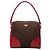 Bolsa Prada Canvas Canapa castanha Marrom