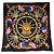 Foulard in seta Hermès Black Multicolor Statue of Liberty Centennial 90 - vista 4