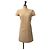 Courreges Courrèges Kleid in Beige Aus weiß