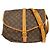 Louis Vuitton Saumur Monogram Canvas 35 Marrone