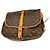 Louis Vuitton Saumur Monogram Canvas 35 Marrone - vista 2