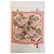 Hermès carré Flora Graeca rosa cashmere e seta Bianco Blu Verde - vista 8