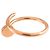 Anello Cartier Juste un Clou Small in oro rosa 18K - vista 3