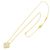 Collana Van Cleef & Arpels VCA Alhambra in madreperla e oro giallo 18K - vista 2