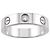 Cartier Mini Love Ring in 18K Weißgold - Ansicht 2