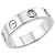 Cartier Mini Love Ring in 18K Weißgold - Ansicht 4