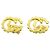 Orecchini Gucci GG Running in oro giallo 18K - vista 2