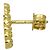 Orecchini Gucci GG Running in oro giallo 18K - vista 5