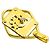 Pendente Christian Dior in oro giallo 18K e diamanti - vista 3
