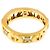 Anello Christian Dior 1 in Oro Giallo 18K - vista 3