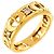 Anello Christian Dior 1 in Oro Giallo 18K - vista 5