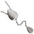 Collana Piaget Magic Reflection Diamanti - vista 3