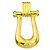 Diamond Céline Pendente Celine Macadam in oro giallo 18K