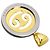 Bulgari Pendente Bvlgari Tondo Cancer in Oro Giallo 18K - vista 3