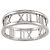Autre Marque Anello Tiffany & Co. Atlas 1 in oro bianco 18K - vista 2