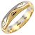 Bulgari Anello Bvlgari BVLGARI Onda in oro giallo e bianco 18K