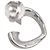 Autre Marque Orecchini Tiffany & Co. Tenderness Heart Diamond D'oro - vista 5