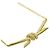 Autre Marque Collana Knot in diamanti Tiffany & Co. D'oro - vista 3