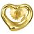 Autre Marque Orecchini a cuore Tiffany & Co. in oro giallo D'oro