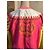 Autre Marque Sudadera estampada rosa y amarilla Blanco Verde Naranja Amarillo - vista 5