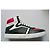 Céline Celine Sneakers alte "Z" Trainer in pelle Nero Bianco Rosso - vista 2