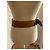 Michel Klein Leather and pony hair belt - view 3